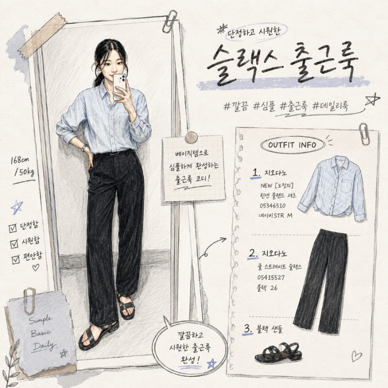 20260623 출근룩.