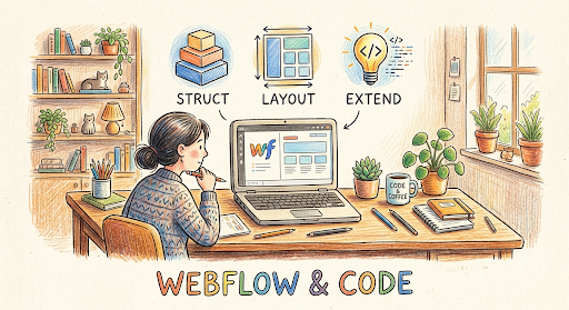 [웹플로우 꿀팁] 노코드가 진짜 노코드일까? Webflow 쓸 때 알아두면 좋은 코딩 지식 3가지!