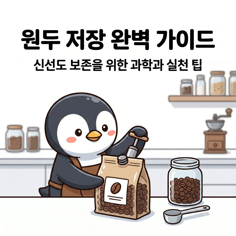 커피로스팅 이란 ? - 원두 보관법 완전 가이드