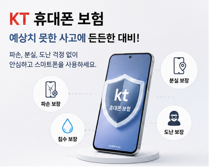 KT 휴대폰 보험, 꼭 가입해야 할까? 보장 내용부터 가입 방법까지 알아보기