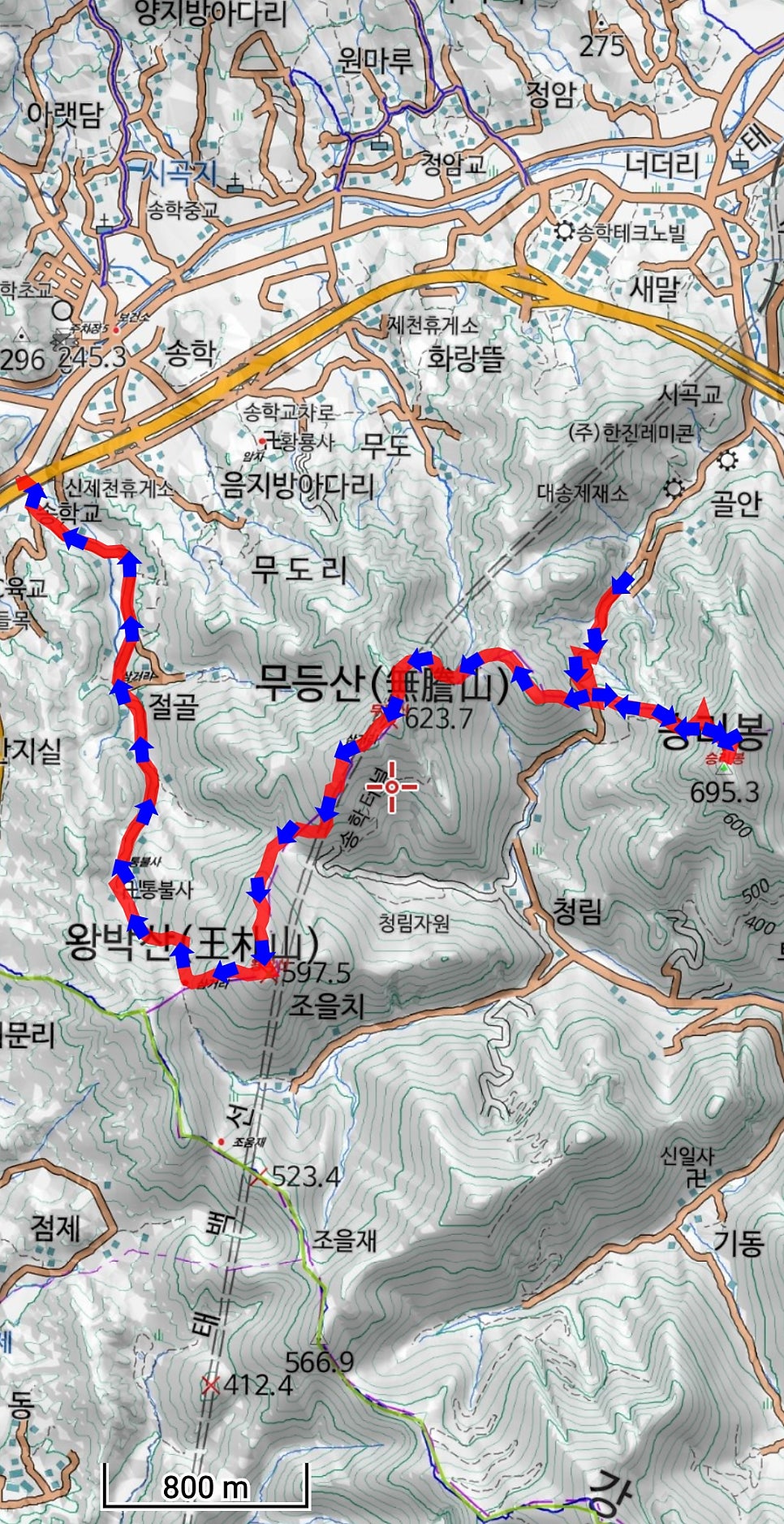 왕박산 사진 1