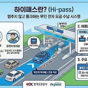 하이패스 단말기 설치방법 및 이용방법, 하이패드 카드 구매처 등 하이패스 이용 팁