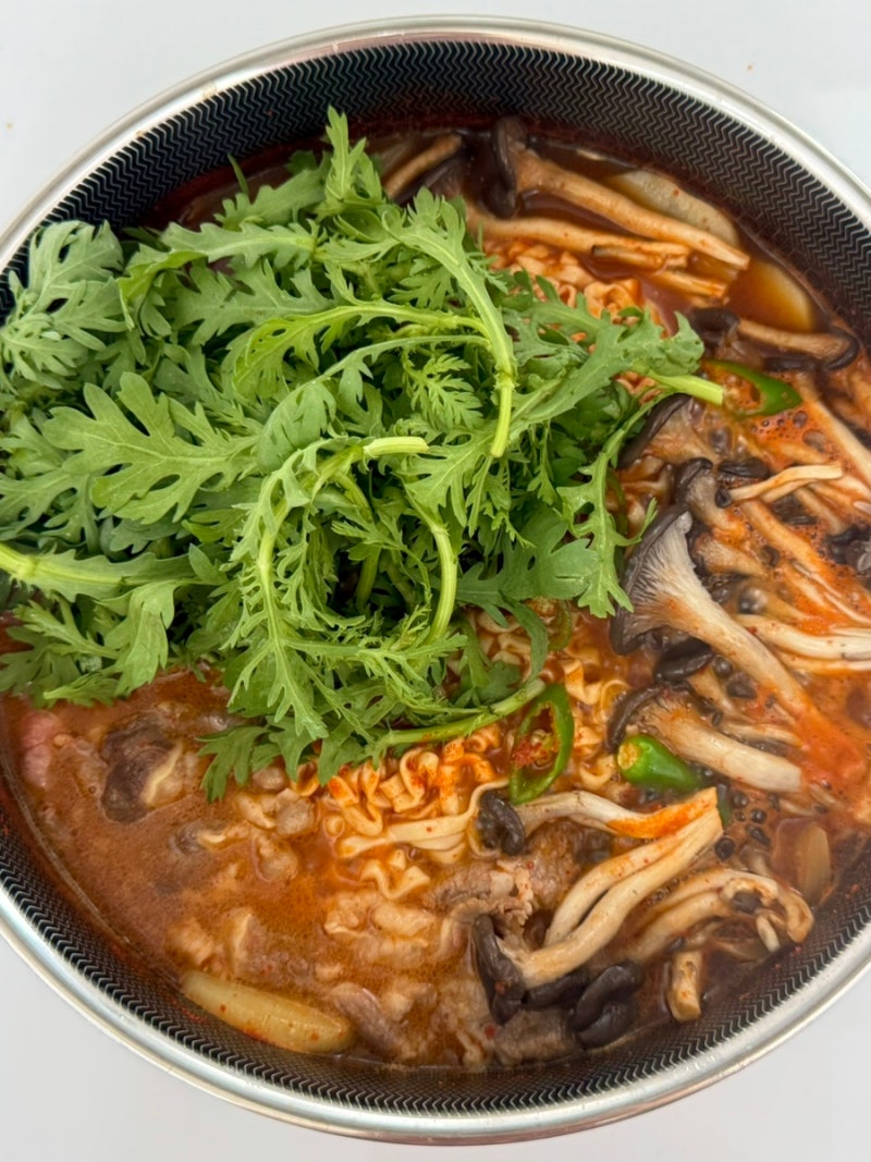 멸치 칼국수 라면으로 만들어 먹는 등촌칼국수 레시피
