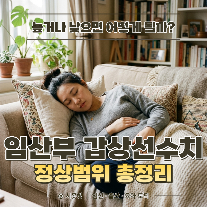 임산부 갑상선수치 높거나 낮으면 어떻게 될까? 정상범위 총정리