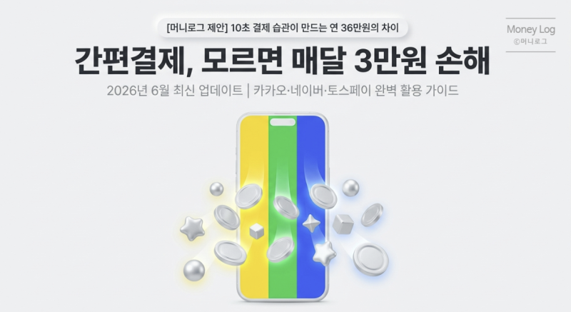 카카오페이·네이버페이·토스페이 이렇게 쓰면 이득, 모르면 손해 — 6월 간편결제 혜택 완....