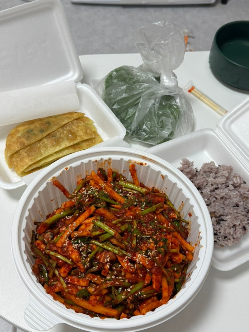대구 반고개 무침회 포장 후기 [푸른회식당] 260628