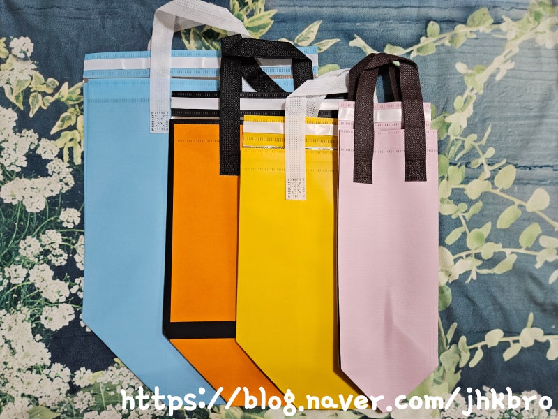 천둥이몰 일회용 미니 보냉백 은박 손잡이보냉가방
