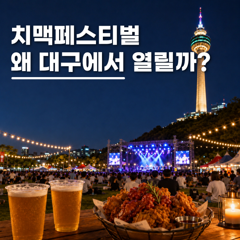 대구치맥페스티벌 2026 치킨 맥주 축제 위치 라인업 일정 및 사전예약 상황