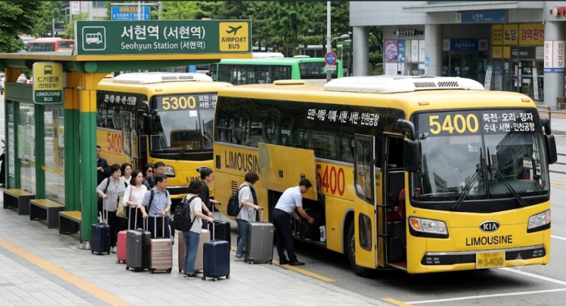 분당에서 인천공항 가는 법 | 5400·5300번 공항버스 요금·시간·예매 (서현·정자·야탑)
