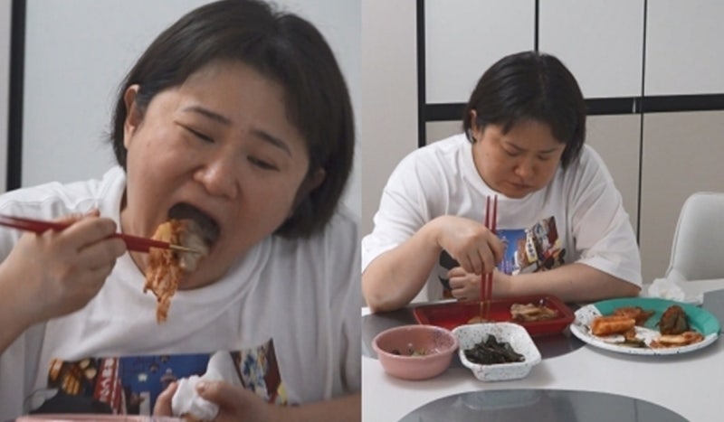 나 혼자 산다 653회 김신영, 조촐하다 말한 모닝 삼겹살 한 상