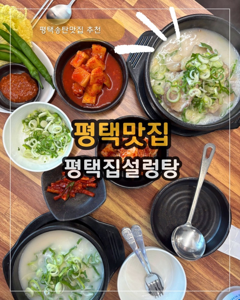 평택설렁탕 평택왕갈비탕 진짜 무릎 도가니 먹고 온 후기 [ 평택집설렁탕 ]