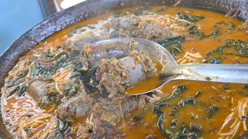 속초진짜순대｜속초 중앙시장 맛집 아기랑 방문 순대전골에 볶음밥까지