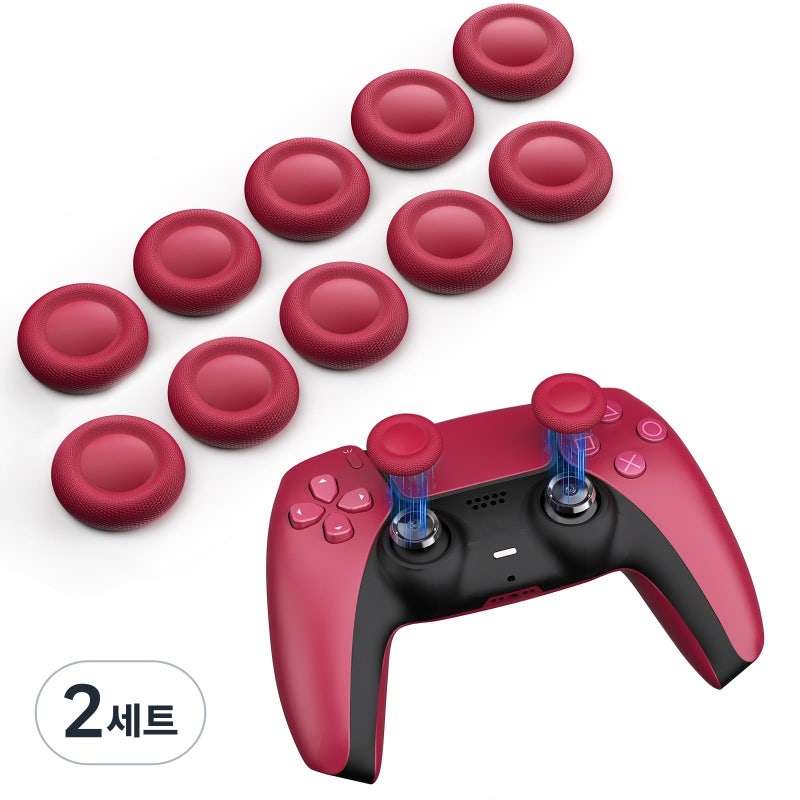 간단한 설치 플스 pc 게임패드 PS4 PS5 조이스틱 캡 미끄럼 방지 에임 향상 스틱 가볍게 쓰는 생....