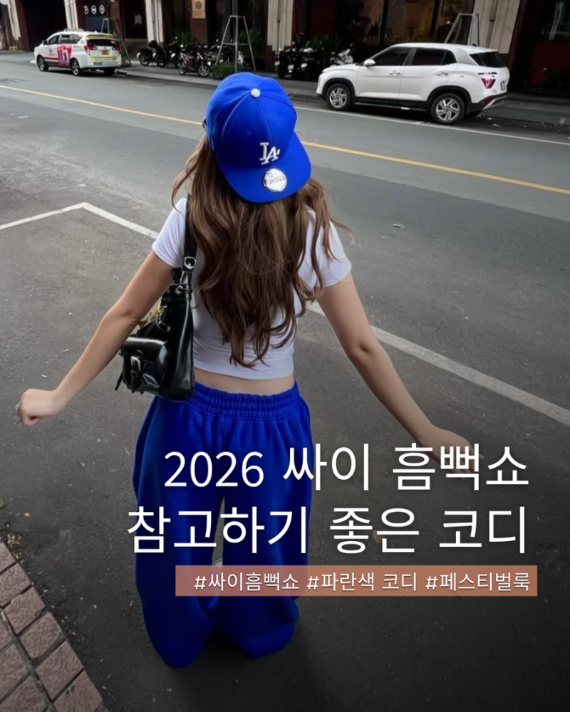 2026 싸이 흠뻑쇼 옷 아직 안 정했다면? 참고하기 좋은 코디