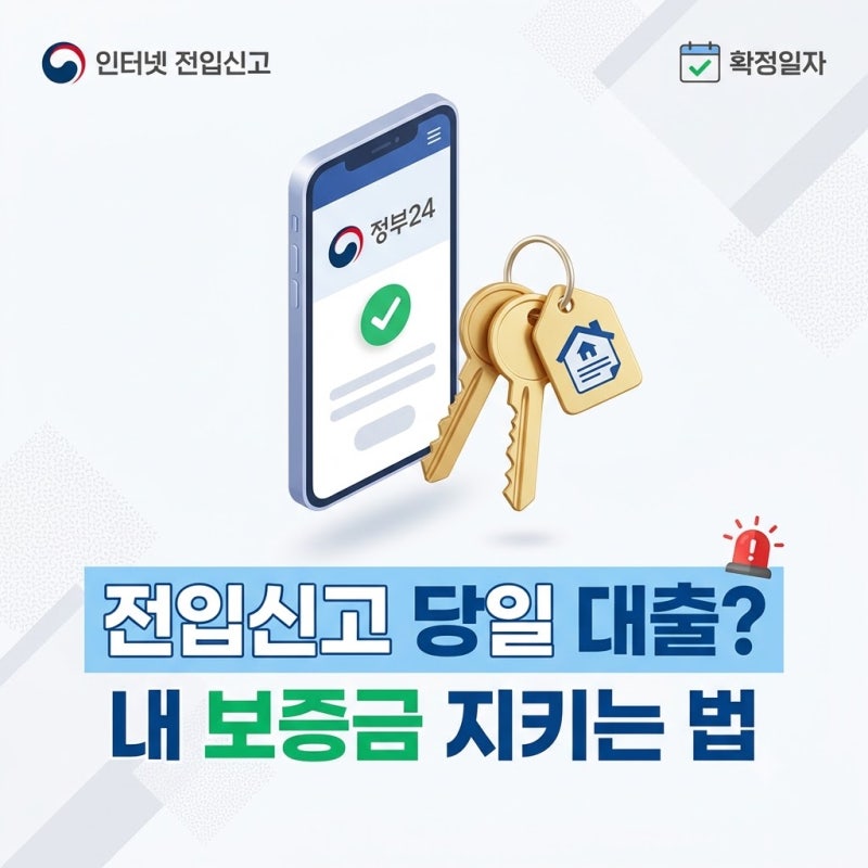 확정일자 받는 법 및 인터넷 전입신고 정부24 주택임대차 신고제 과태료