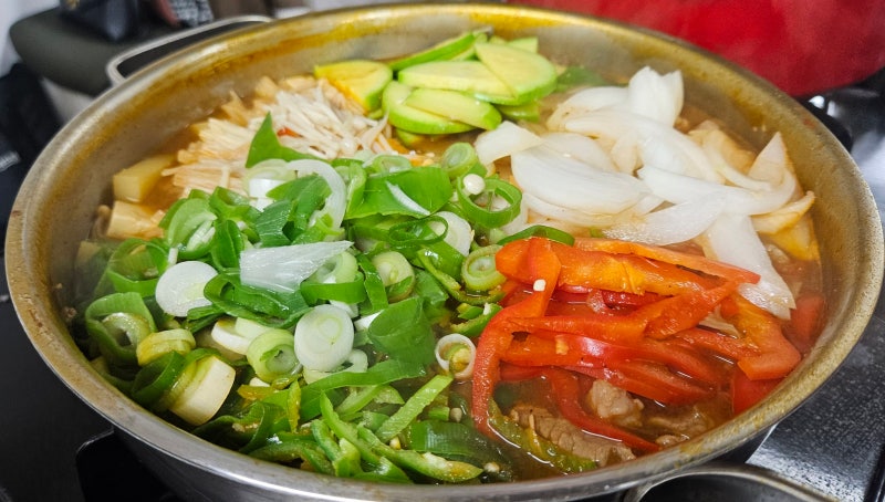 돼지고기 요리 된장 짜글이 레시피 만드는 방법