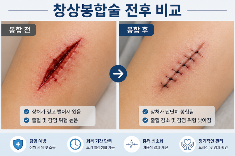 "상처 꿰맸는데 보험금 받을 수 있을까?" 창상봉합술 보험금 지급 기준 총정리