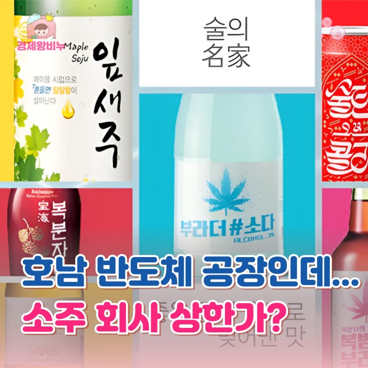 "주류 회사가 상한가?" <b>호남 반도체</b> 관련주 TOP9