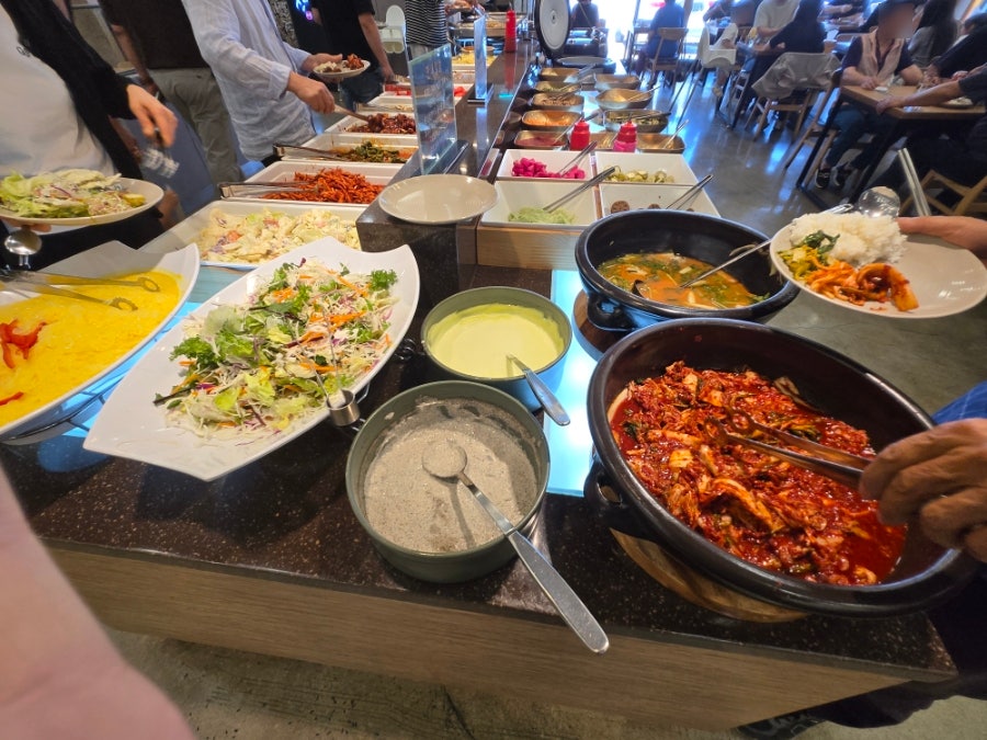 다담뜰한식뷔페 영천점 사진 4