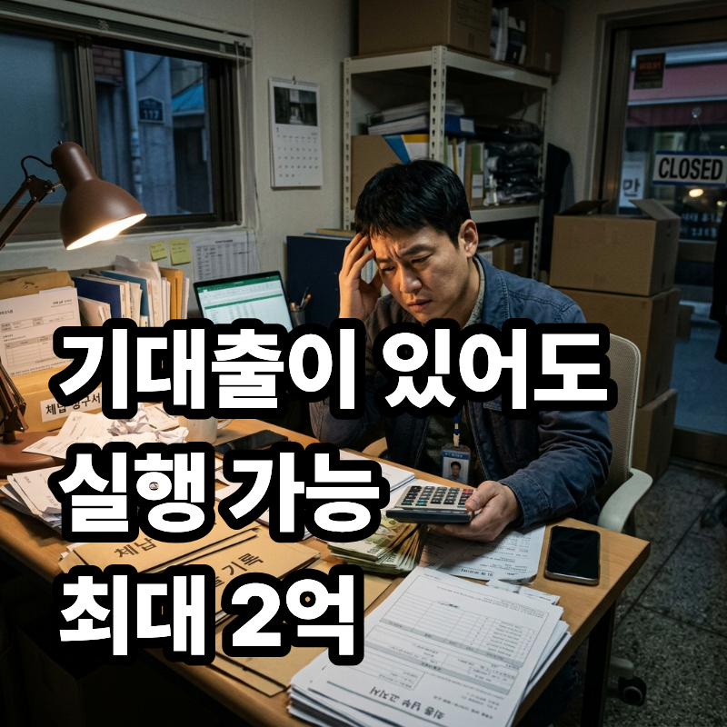연 2.5% 파격 금리에 기대출 있어도 가능?! 중기부 2026 희망소상공인정책자금 신청 치트키