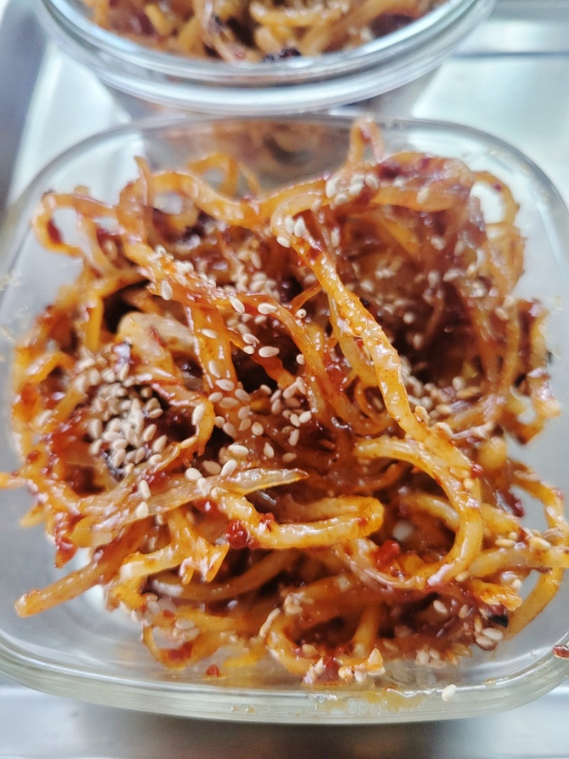 진미채 일미무침 양념 레시피