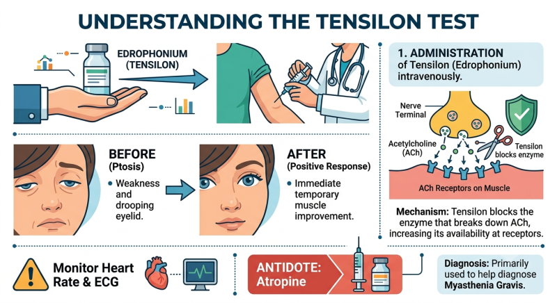 중증 근무력증 진단의 핵심, 텐실론 검사(Tensilon Test)의 모든 것