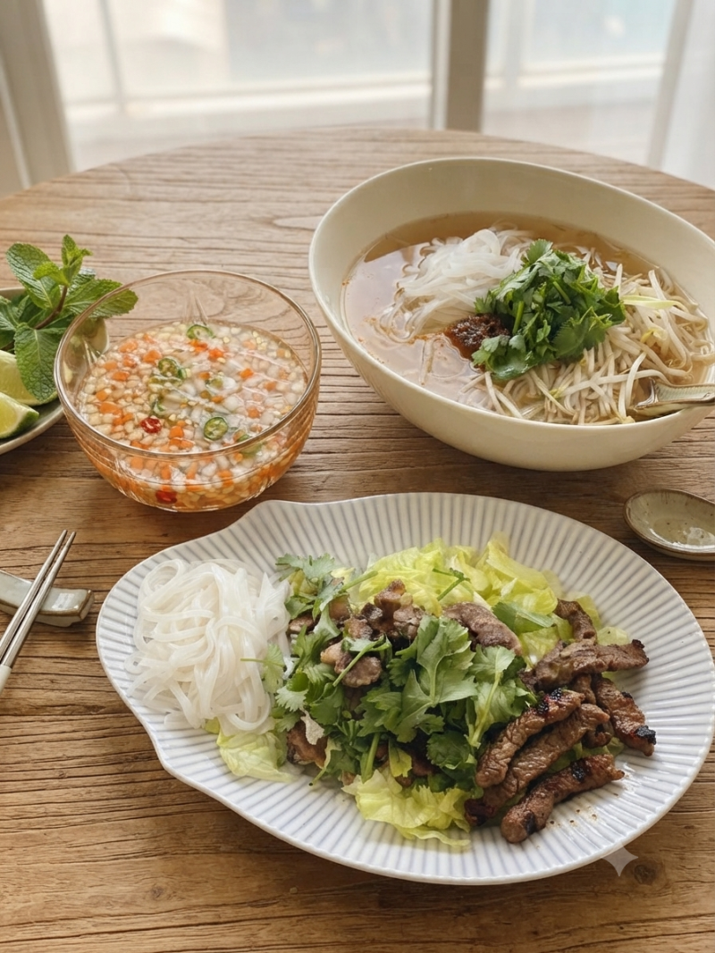 베트남의 맛, 집에서 즐기는 분짜 레시피!