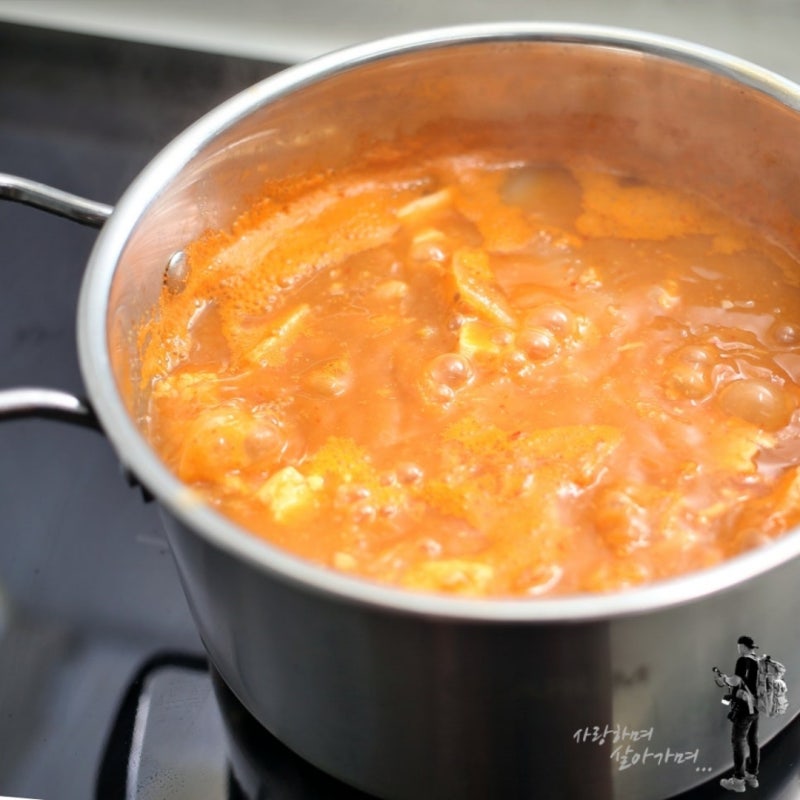 청국장맛있게끓이는법 | 덩어리 청국장 김치청국장찌개 레시피