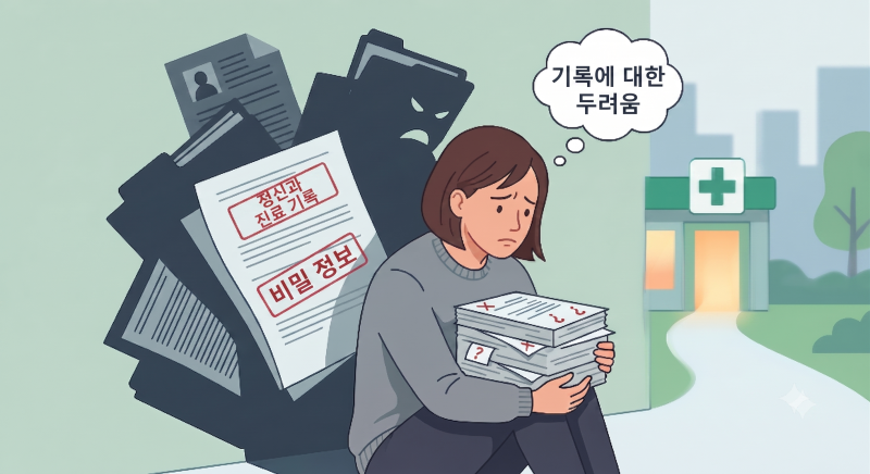 [부천 정신과] 정신과 기록 남을까 봐 걱정되시나요? 비밀 보장 진료 팁 3가지