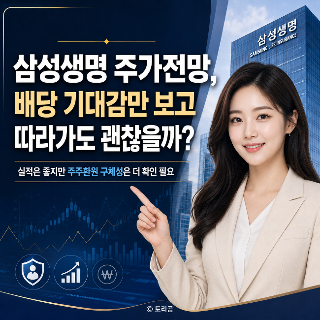 삼성생명 주가전망, 배당 기대감만 보고 따라가도 괜찮을까?