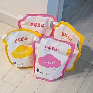 토루토루 아기세탁세제 & 아기섬유린스 후기