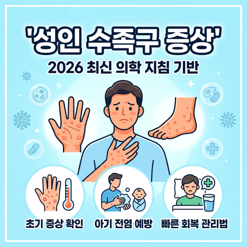 성인 수족구 증상
