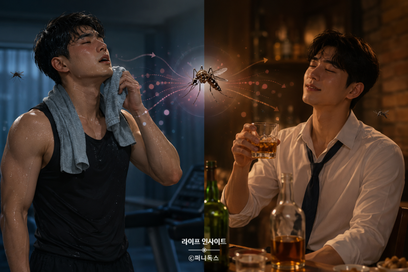 [생활 꿀팁] 모기 절대 안 물리게 방 안에서 쫓아내는 법 | 모기가 싫어하는 의외의 향과 위치....