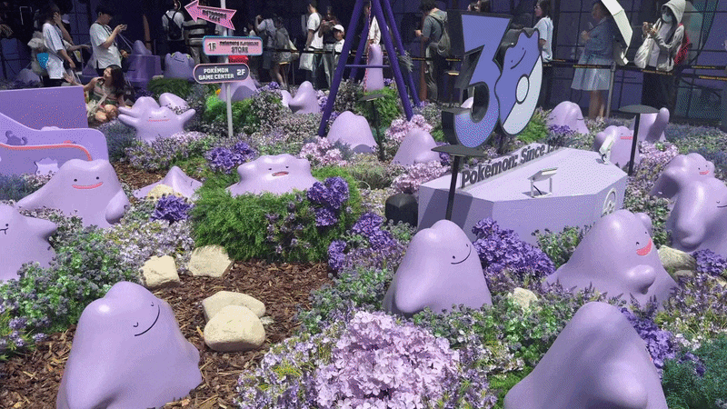 성수동 메타몽 놀이터 혼자 다녀온 포덕 (가챠 종류 총정리)