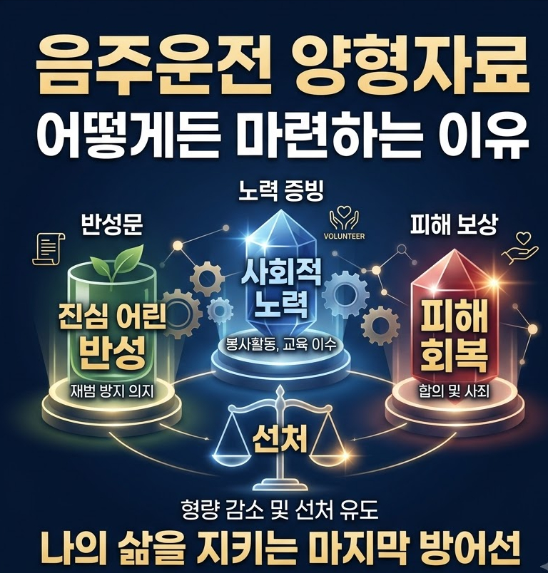 음주운전양형자료 어떻게서든 마련하는이유