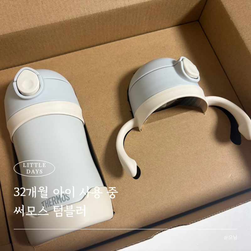 어린이집 텀블러 추천! 써모스 2WAY 스텝업 베이비 보틀 TKFJ-280 후기