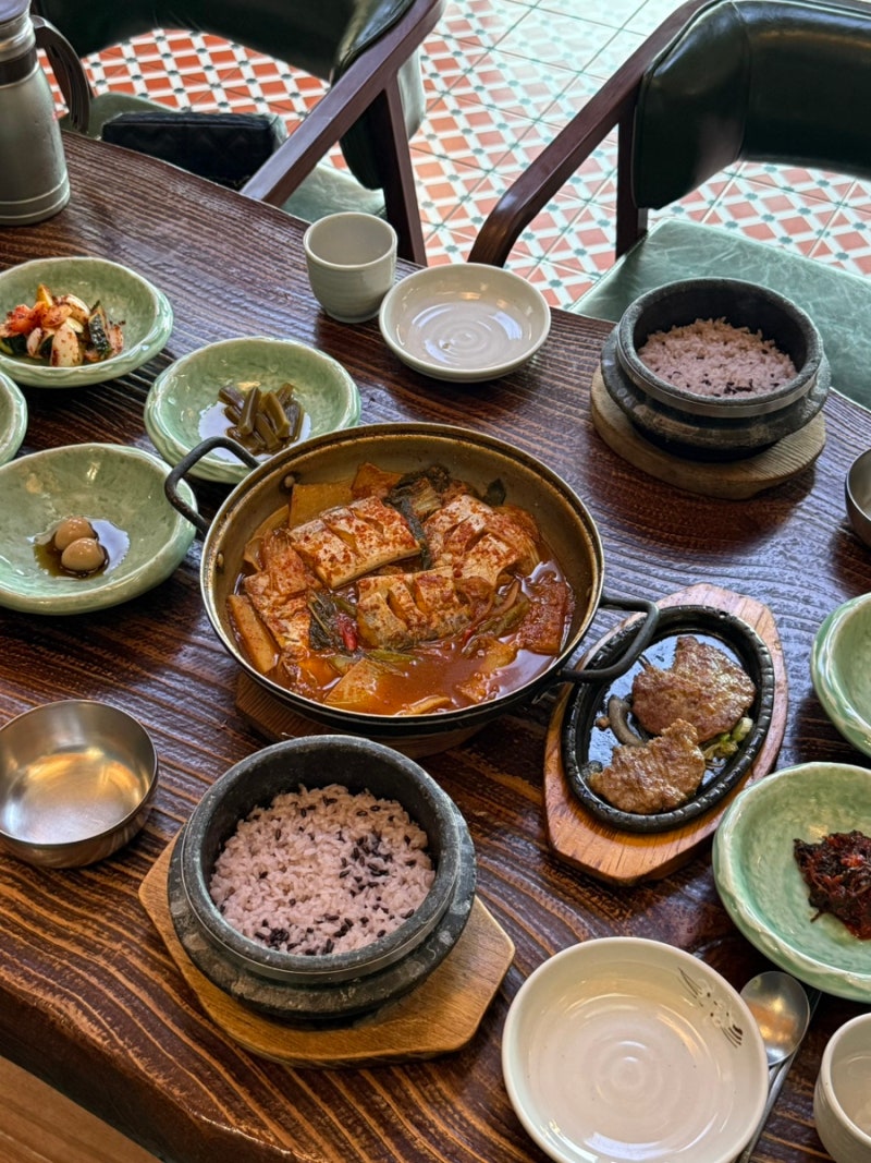 경주 보문단지 맛집 한식당 추천 갈치찌개와 갈치구이 맛집, 토박이 식당