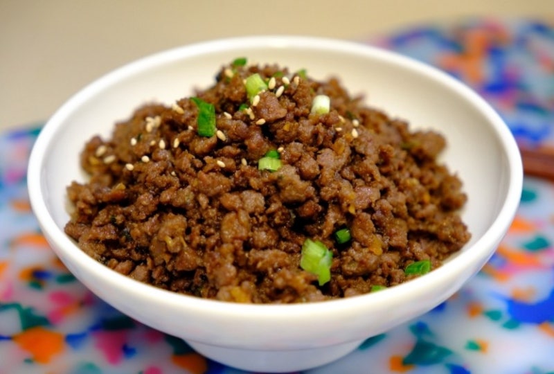 소고기 소보로 한 통이면 아이들 반찬 고민 끝