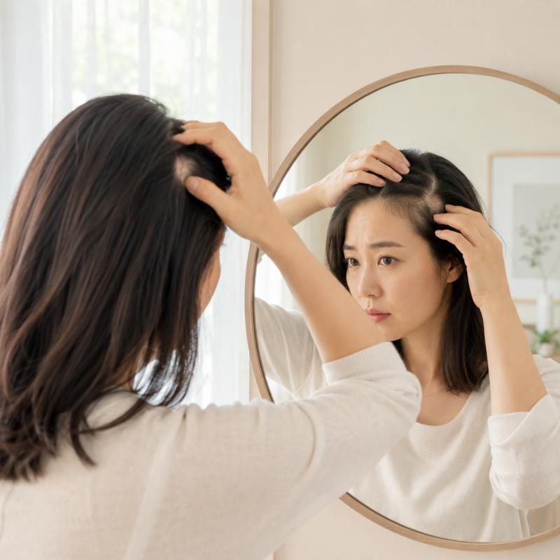 원형탈모 초기증상｜처음 나타나는 변화 3가지는?