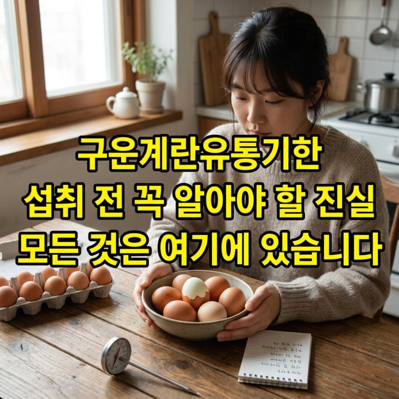 구운계란유통기한 섭취 전 꼭 알아야 할 진실
