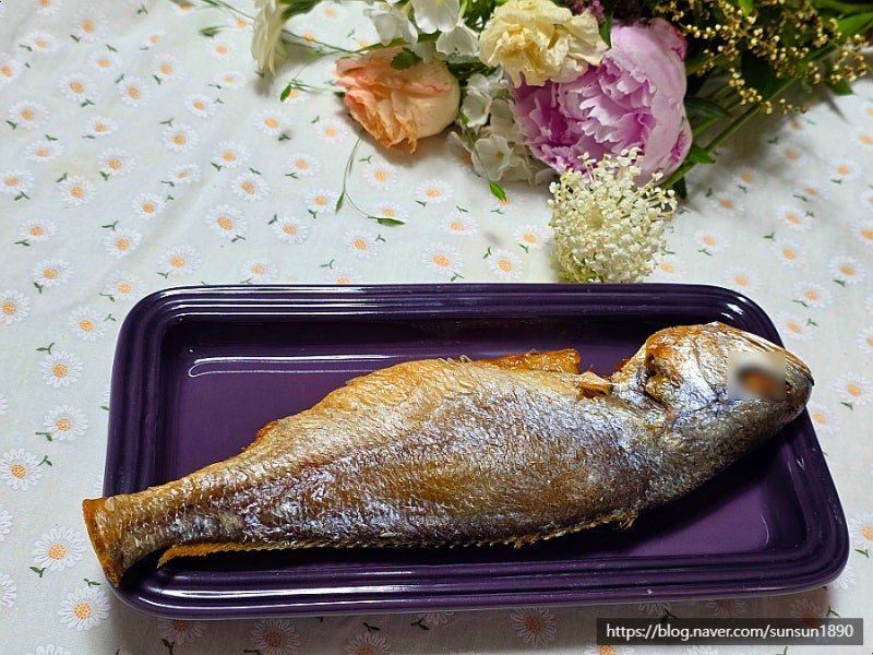 굴비구이 굽는법 굴비손질 냉동굴비에어프라이어 에어후라이기요리