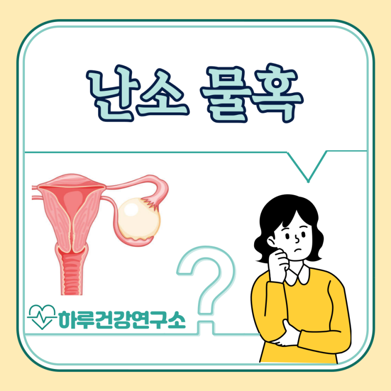 난소 물혹 증상, 원인, 수술 치료 : 난소 물혹 터짐, 자연치유