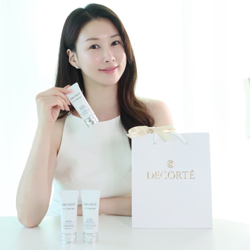 산뜻 촉촉해서 정착템! 데코르테 UV컴포트 스킨케어UV 데일리선케어 선크림 3종 후기