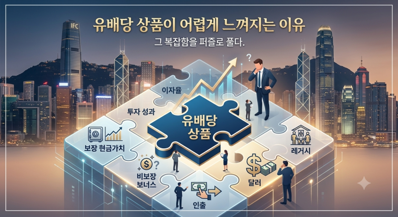 [홍콩보험 101] 유배당 상품이 어렵게 느껴지는 이유