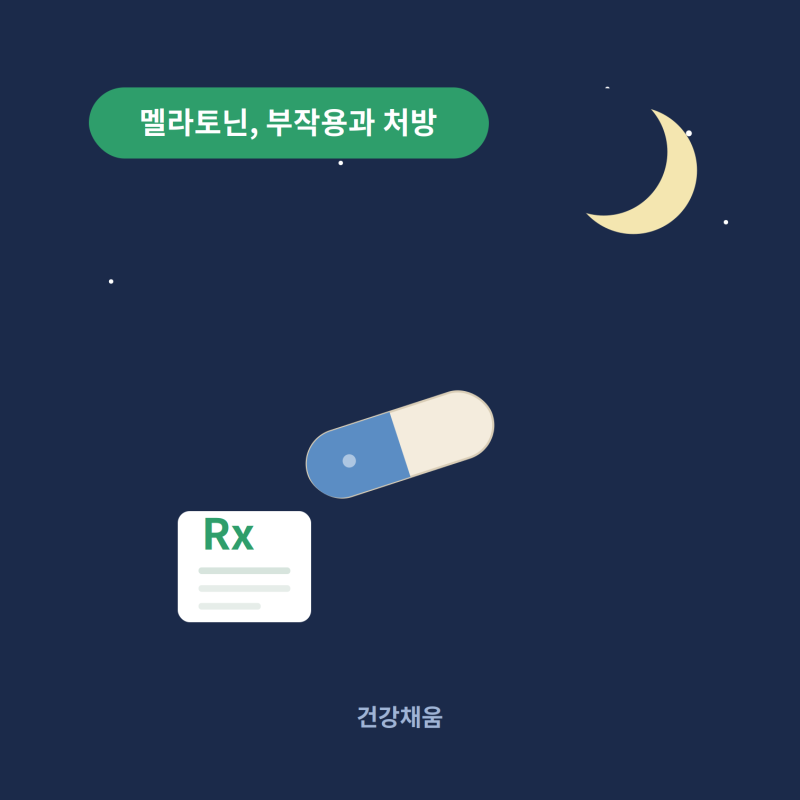 영양제 3편 / 멜라토닌 부작용과 한국에서 처방받는 법 (가정의학과·정신과 정리)