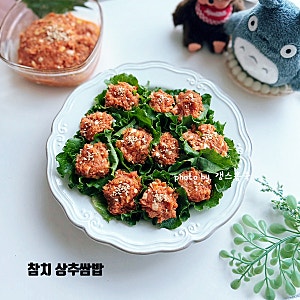 풍자 -32kg 비법 참치쌈장 만들기 5분 컷 상추쌈밥 다이어트 레시피