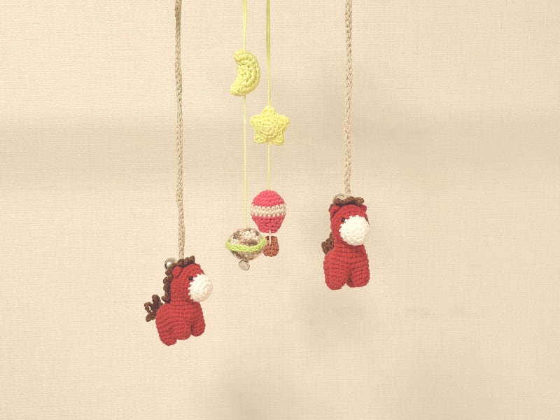 태교 모빌 DIY, 세상에 하나뿐인 신생아 뜨개모빌 만들기