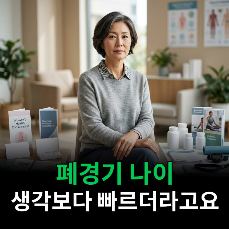 폐경기 나이 평균이 몇 살인지 알고보니 생각보다 빠르더라고요