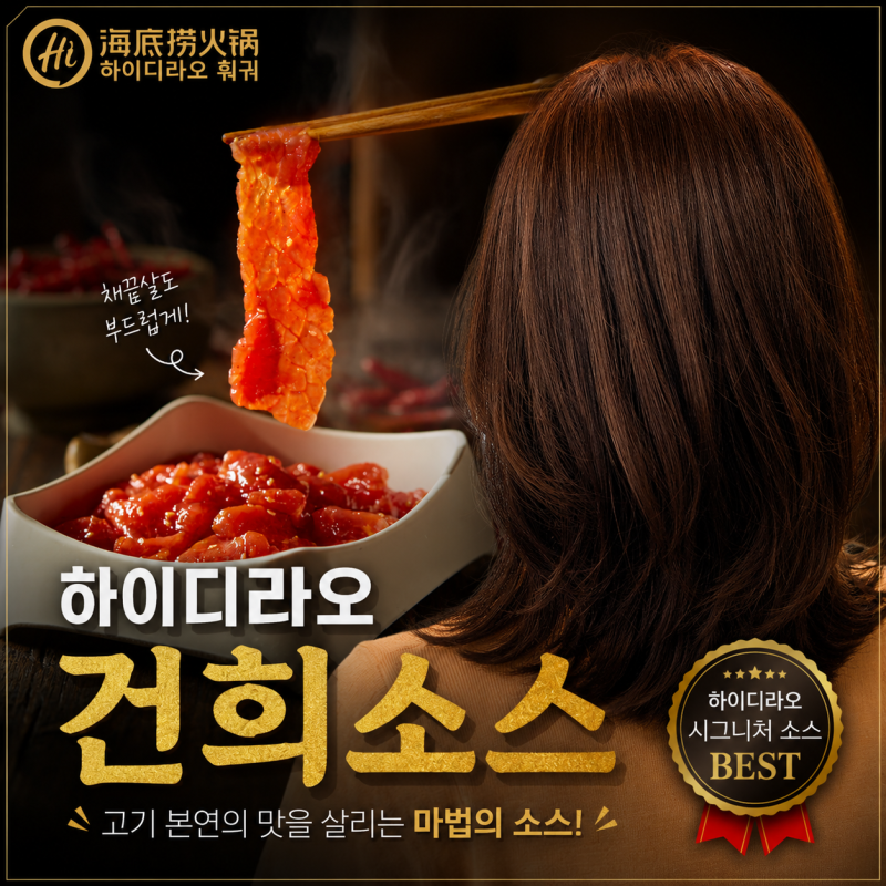 하이디라오 건희소스 레시피, 한 번 만들면 계속 생각나