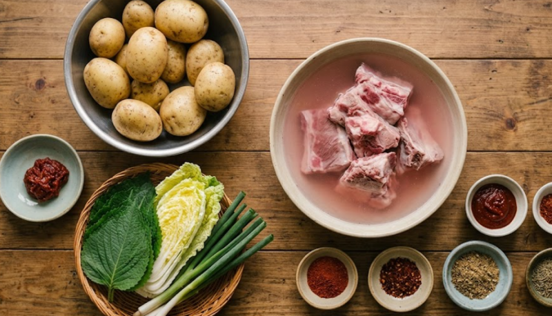 잡내 없이 깊은 맛, 집에서 만드는 감자탕 황금레시피 (실패 없는 감자탕 끓이는 법)